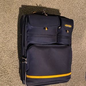 Ralph Lauren Polo Sport Navy Rolling Suitcase